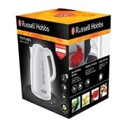 Russell Hobbs Textures 3kw White Kettle 1.7l (21270)