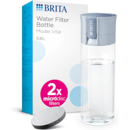 Brita Water Filter Bottle Vital Light Blue Brita Water Filter Bottle Vital Light Blue