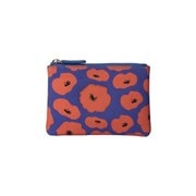 Mala Leather Pinky Poppies Coin Purse (4115-11POPPIES)