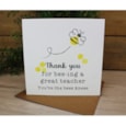 Teacher Bee Card (4TC201)