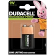 Duracell Rechargable Ultra 9v Battery 170mah 1s