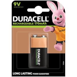 Duracell Rechargable Ultra 9v Battery 170mah 1s