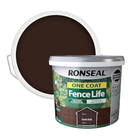 Ronseal One Coat Fence Life Dark Oak 9lt (38294)