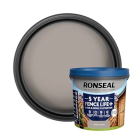 Ronseal Fence Life Plus + Warm Stone 5lt