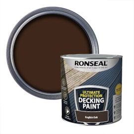 Ronseal Ultimate Decking Paint English Oak 2.5l