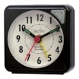 Ingot Black Alarm Clock (25/738BB)