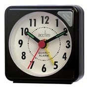 Ingot Black Alarm Clock (25/738BB)