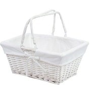 Jvl Shopping Basket With White Lining (24-106)