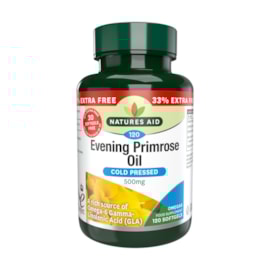 Natures Aid Evening Primrose Oil 500mg + 33% 90s Natures Aid Evening Primrose Oil 500mg + 33% 90s