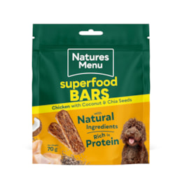 Natures Menu Superfood Bar Chicken With Coconut & Chia Seeds 70g