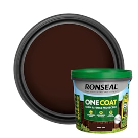 Ronseal One Coat Fence Life Dark Oak 5lt