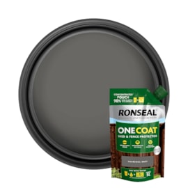 Ronseal One Coat Shed & Fence Refill Charcoal Grey 950ml