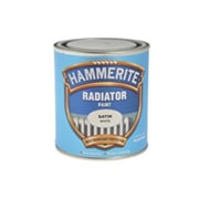 Hammerite Radiator Paint Satin White 500ml (5084917)