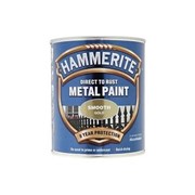 Hammerite Smooth Gold Direct To Rust Paint 750ml (5092830)