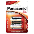 Panasonic Gold Pro Power Size C 2 Pack Panasonic Gold Pro Power Size C 2 Pack