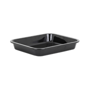 Wham Enamel 0.6mm Roaster Black 30cm (54201)