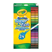Crayola 24 Supertips Markers (256337.024)