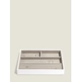 Classic 4 Section Stacker White