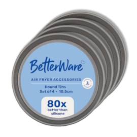 Wham Betterware Air Fry Round Dish Set 4