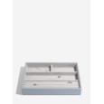 Classic 4 Section Stacker Blue & Grey