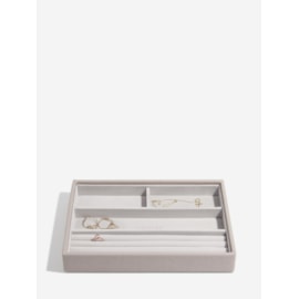 Classic 4 Section Stacker Taupe & Grey
