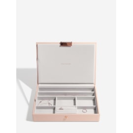 Classic Lidded Stacker Blush & Grey Classic Lidded Stacker Blush & Grey