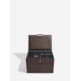 Stackers Mens Set Of 2 Watch & Cufflink Stackers Brown Stackers Mens Set Of 2 Watch & Cufflink Stackers Brown