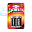 Eveready Super Zinc C batteries 2s Eveready Super Zinc C batteries 2s