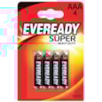 Eveready Super Zinc Aaa Batteries 4s Eveready Super Zinc Aaa Batteries 4s
