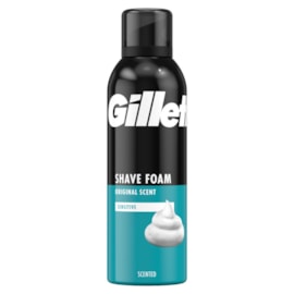 Gillette Sensitive Shaving Foam 200Ml Gillette Sensitive Shaving Foam 200Ml