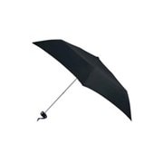 Totes Isotoner Totes Mini Plain Black Umbrella (8130BLK)