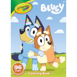 Crayola 96pg Bluey Colouring Book Crayola 96pg Bluey Colouring Book