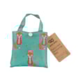 Eco Chic Green Foxes Shopper