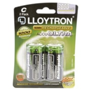 Lloytron Accuultra Rechargable Batteries C 2s (B016)