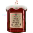 Baltus Candle With Snowman Lid Winter Spice 10x8.8