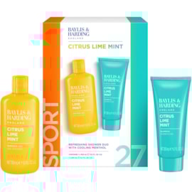 Baylis & Harding Citrus Lime & Mint Mens Shower Duo Gift Set