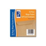 C.wages Packet Envelopes Plain 50s (STA030)