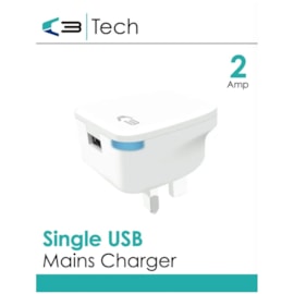 C3 Mains Charger Usb 2amp
