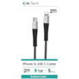 C3 Lightening - Type C Braided Charger Lead 2m