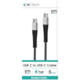 C3 Type C - Type C Braided Phone Charger Lead 1m C3 Type C - Type C Braided Phone Charger Lead 1m