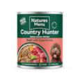 Natures Menu Country Hunter Dog Food Cans Beef 600g Natures Menu Country Hunter Dog Food Cans Beef 600g