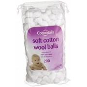Cottontails Cotton Wool Balls 200s (1112)