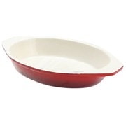 Red Cast Iron Oval Dish 1.5ltr (CST20R)