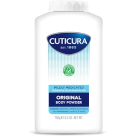 Cuticura Mildly Medicated Body Powder 150G