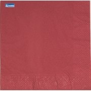 Swantex 3ply Burgundy Napkins 100s 40cm Swantex 3ply Burgundy Napkins 100s 40cm
