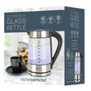 Kitchen Perfected Illuminated Glass Kettle 1.7ltr (E1401BS)