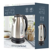 Kitchen Perfected Brushed Steel Kettle 1.8ltr (E1626BS)