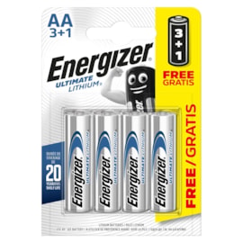 Energizer Ultimate Lithium AA 3 +1