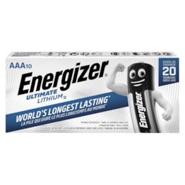 Energizer Ultimate Lithium AAA 10 Energizer Ultimate Lithium AAA 10