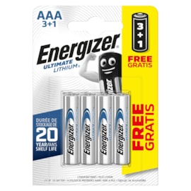 Energizer Ultimate Lithium AAA 3 +1